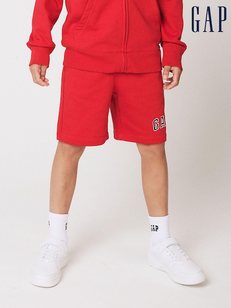 Gap Red Pull On Logo Jogger Shorts (4-13yrs) (P97646) | €21