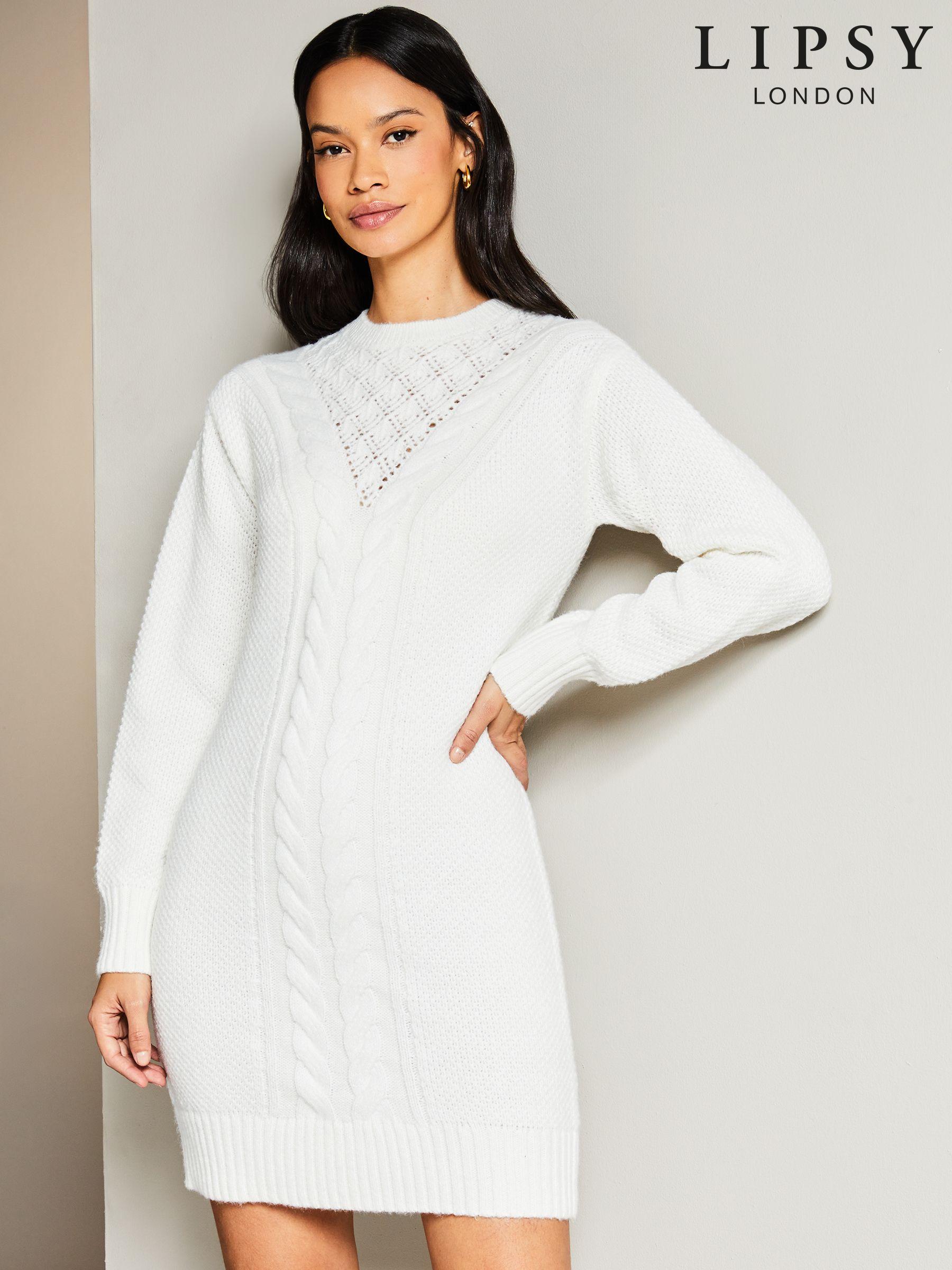 Women s White Jumper Dress Dresses Next United Arab Emirates