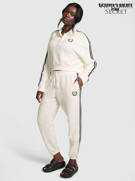 Victoria's Secret Creamer Beige Reverse Fleece Jogger (P98560) | €22
