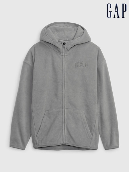 Gap Grey Arch Logo Zip Hoodie (P98794) | €17