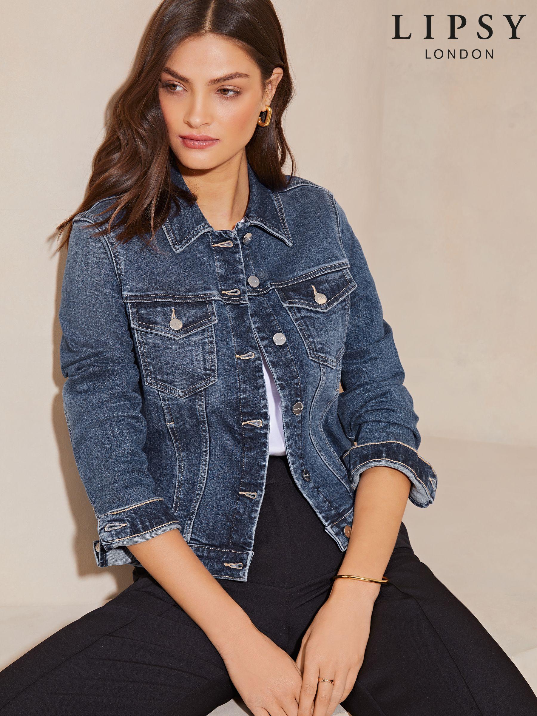 Womens Casual Denim Jackets Denim Short Long Casual Jackets Next