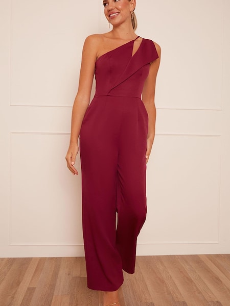 Chi Chi London Cut Out One Shoulder Jumpsuit (Q06055) | 65 €