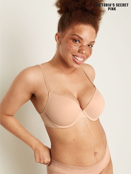 Victoria's Secret PINK Nude Champagne Push Up Bra (Q09695) | €33