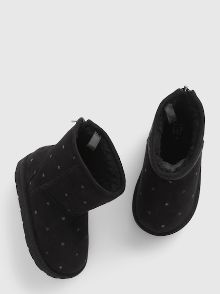 Gap Black Cosy Star Boots (Q10026) | €7
