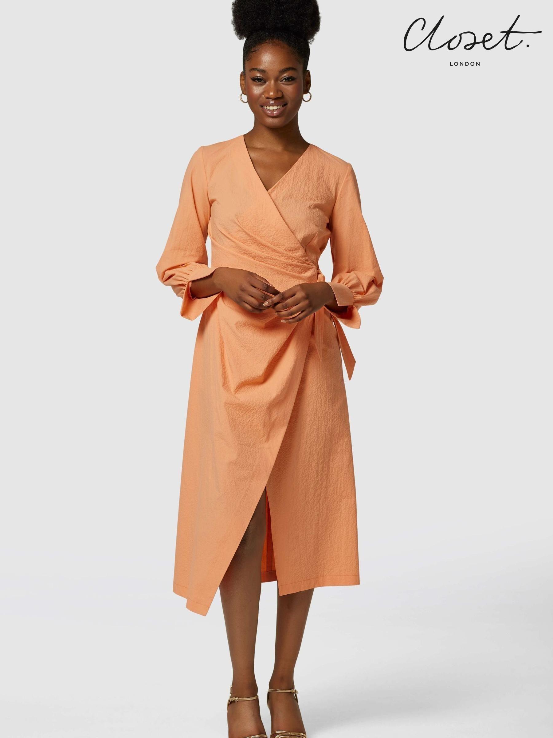 Womens wrap dress outlet