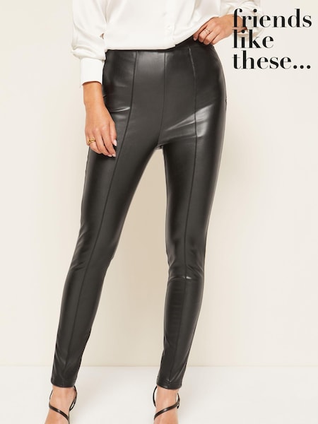 Friends Like These High Waisted Faux Leather Legging (Q13466) | €9