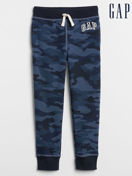 Gap Blue Camo Logo Cuffed Joggers (4-13yrs) (Q16562) | €13.50