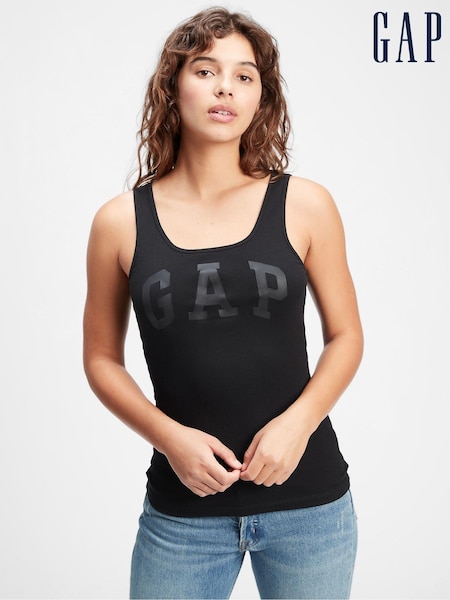 Gap Black Logo Ribbed Vest (Q17346) | €8