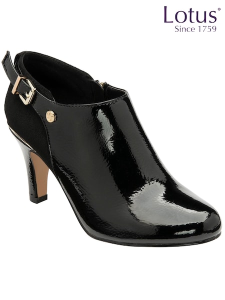 Lotus Footwear Black Trouser Shoe (Q18151) | €32