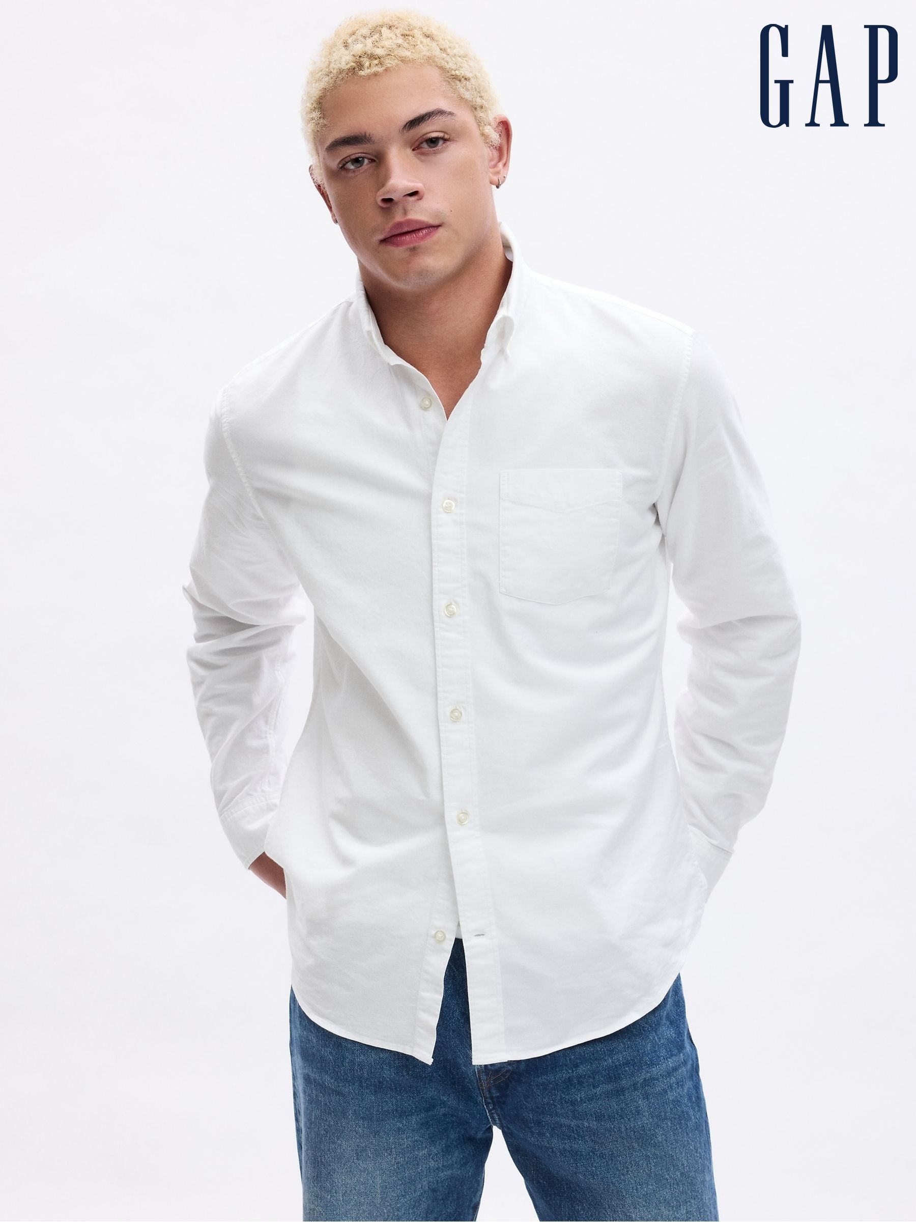 Gap dress shirts store