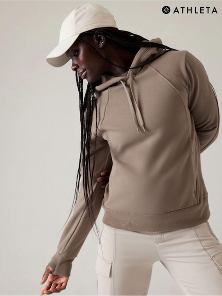 Athleta Grey Retroplush Revive Hoodie (Q18882) | €65