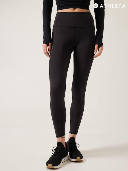 Athleta Black Rainier High Waisted Pocket Leggings (Q19078) | €48