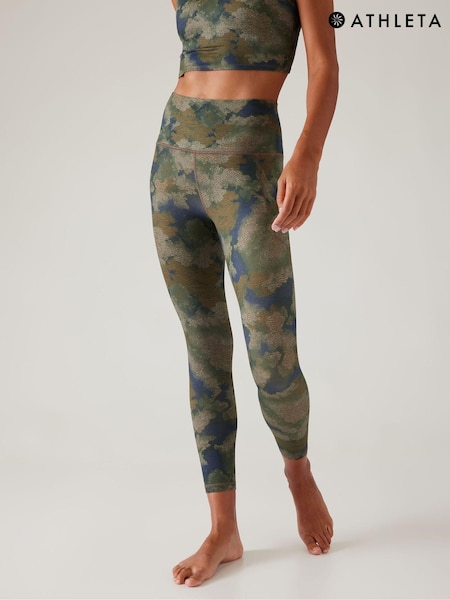 Athleta Green Salutation Stash 7/8 Leggings (Q19093) | €68