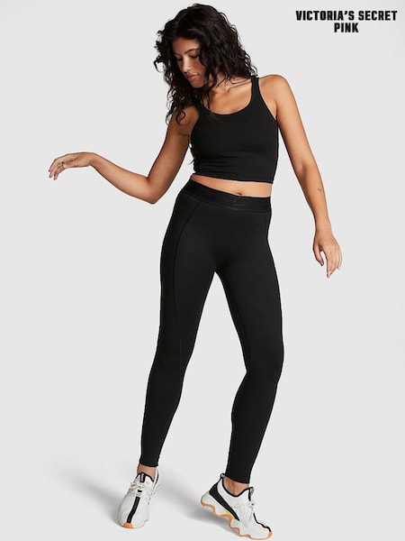 Victoria's Secret PINK Pure Black Ultimate High Waist Legging (Q19711) | €22