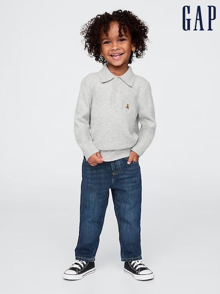 Gap Mid Wash Blue Cotton Slim Fit Stretch Jeans (6mths-5yrs) (Q21619) | €26