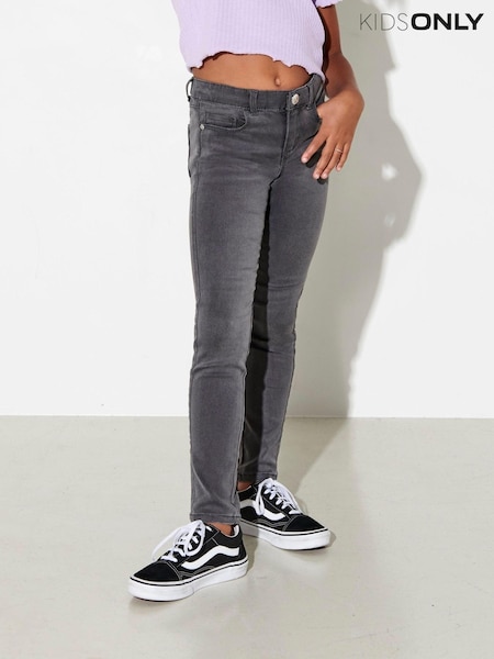 ONLY KIDS Dark Gret Denim Wide Leg Jeans (Q22294) | €14.50 - €16
