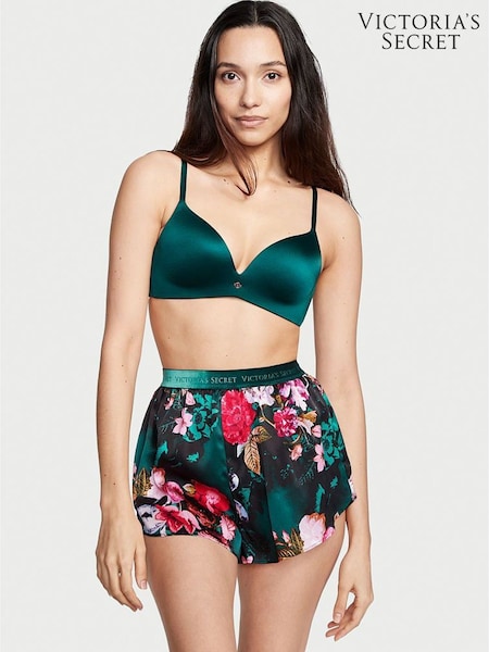 Victoria's Secret Black Silk Short Pyjamas (Q24240) | €34