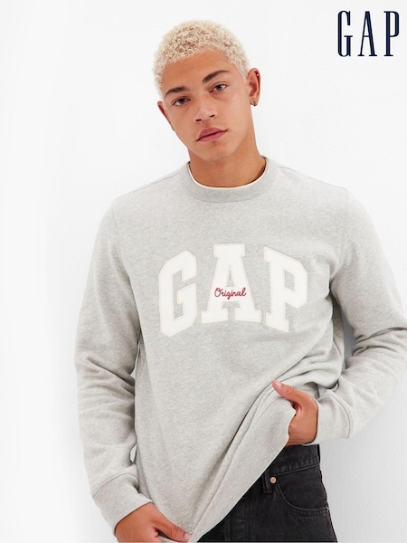 Gap Grey Original Logo Crew Neck Jumper (Q28321) | €39