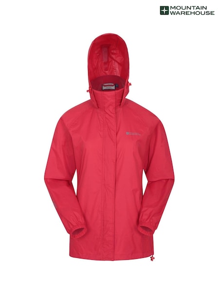Mountain Warehouse Red Pakka Waterproof Jacket -  Womens (Q29809) | €27