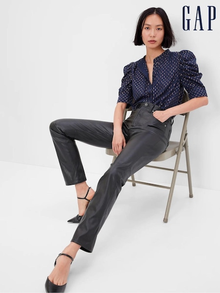 Gap Blue Puff Sleeve Shirt (Q30137) | €12.50