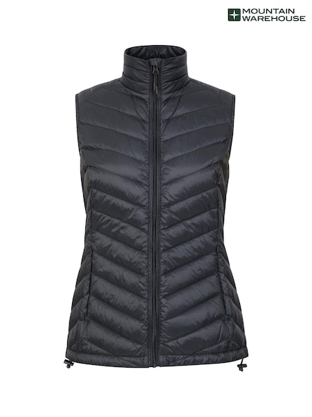 Mountain Warehouse Black Featherweight Down Gilet - Womens (Q30451) | €41