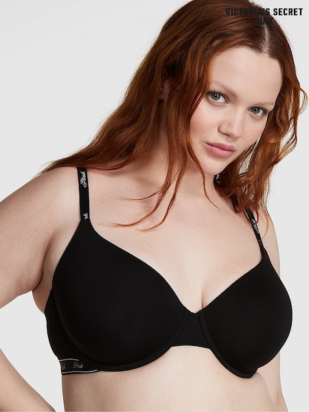 Victoria's Secret PINK Black T Shirt Bra (Q31226) | €33