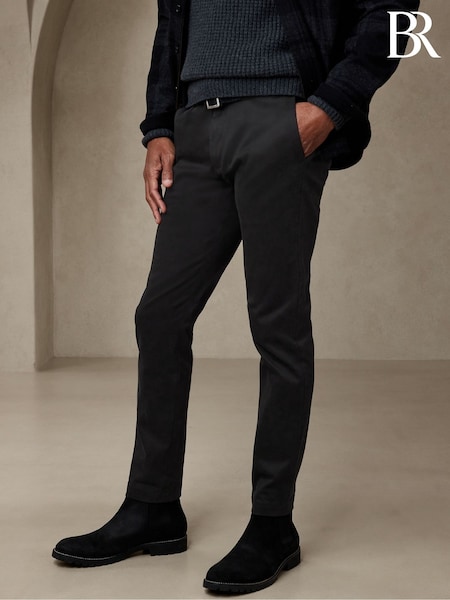 Banana Republic Black Slim Rapid Movement Chino (Q31581) | €106