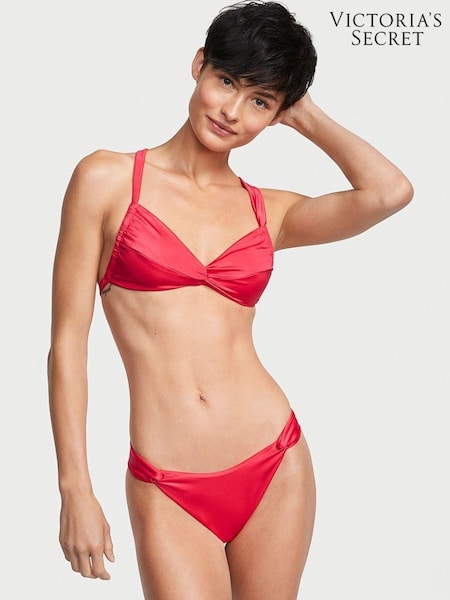 Victoria's Secret Wild Strawberry Pink Twist Multiway Halterneck Bikini Top (Q32513) | €7.50