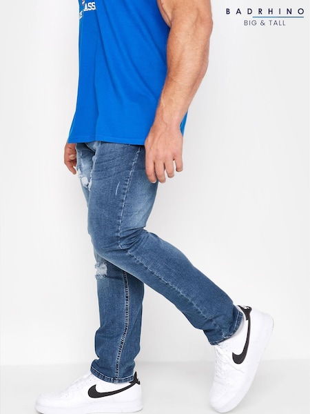 BadRhino Big & Tall Ripped Stretch Jeans (Q34849) | €20