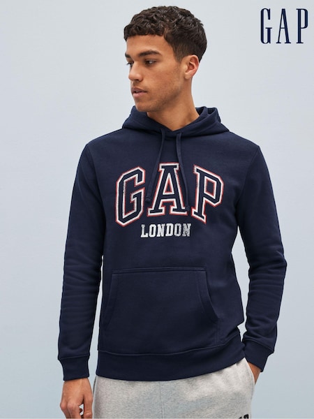 Gap Navy Blue Logo Hoodie (Q35397) | €50
