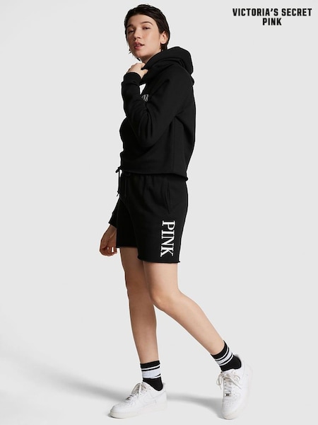 Victoria's Secret PINK Pure Black Everyday Fleece Sweat Short (Q35984) | €9.50