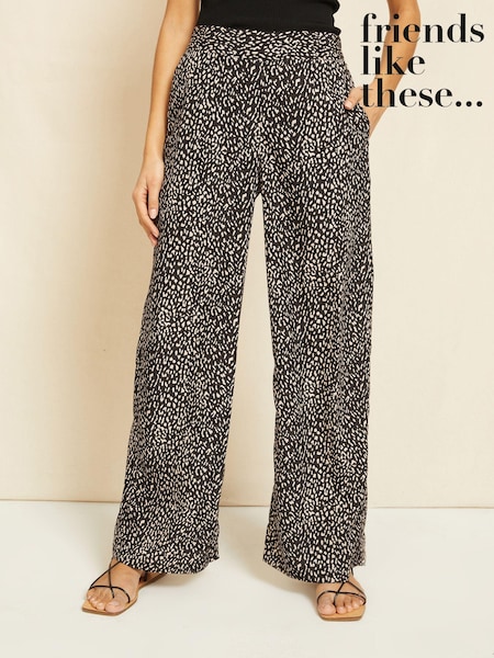 Animal Negru/neutru - Prieteni Ca astea largi trage pe Pantaloni (Q36347) | 121 LEI