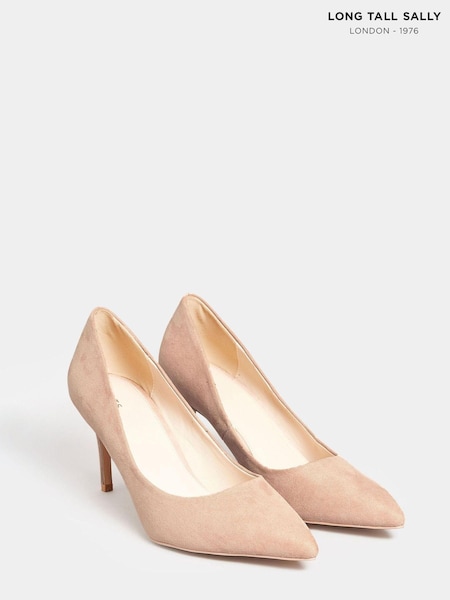 Long Tall Sally Nude Point Court Shoe (Q36808) | €19