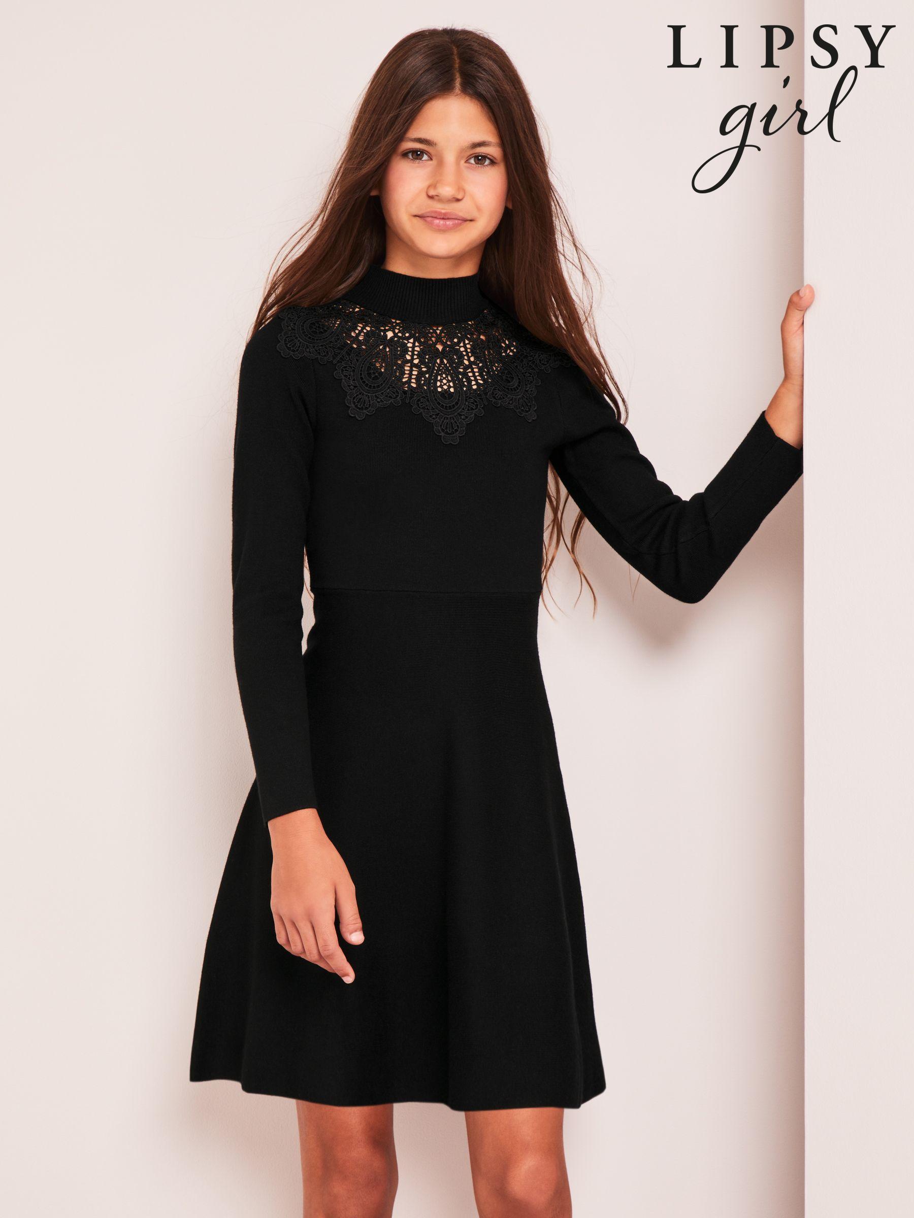 Lace jumper dress shop