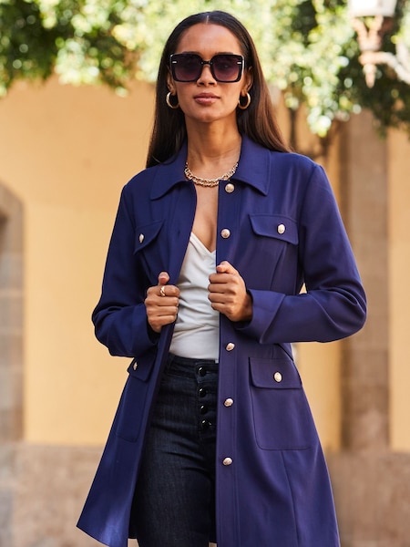 Sosandar Formal Belted Coat (Q39958) | €46