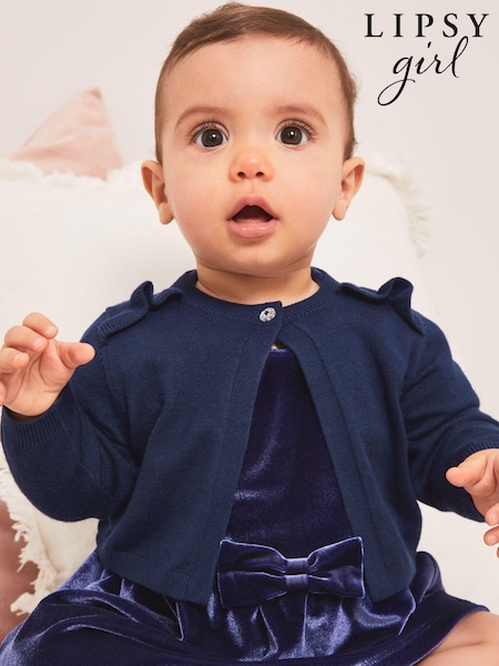 Lipsy Navy Blue Occasion Shrug (Q40775) | INR 2,062 - INR 2,183