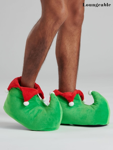 Loungeable Green Elf Boot Slipper (Q41029) | €11.50