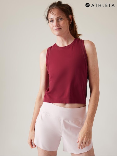 Athleta Red Ether Seamless Tank Vest (Q41146) | €15.50