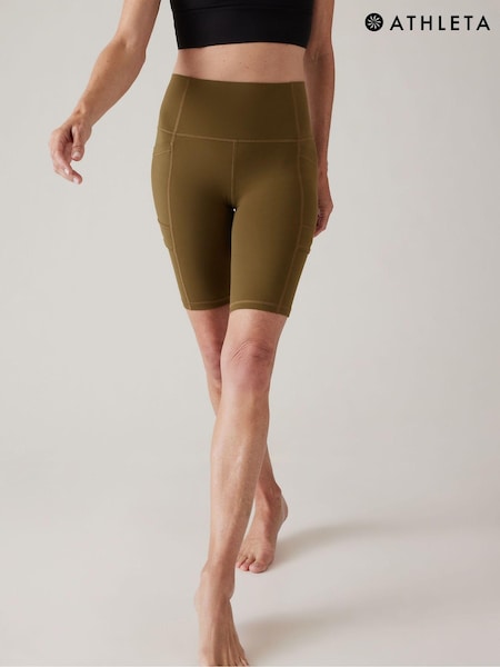 Athleta Green Salutation Stash Cargo 9" Shorts (Q41151) | €22.50