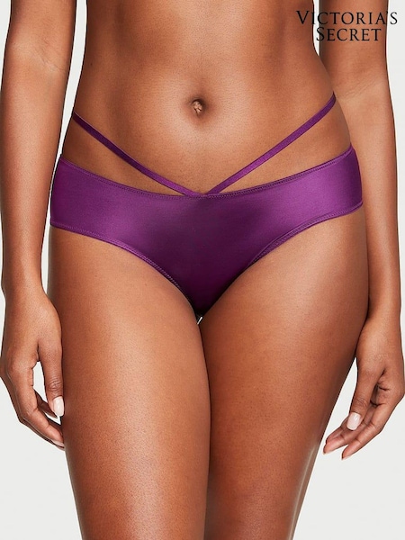 Victoria's Secret Grape Soda Purple Cheeky So Obsessed Strappy Cheeky Panty (Q41516) | €8