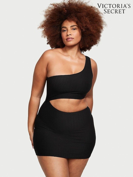Victoria's Secret Black Fishnet Swim Dress (Q42567) | €39