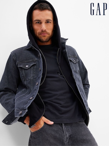 Gap Black Icon Denim Jacket (Q42951) | €45