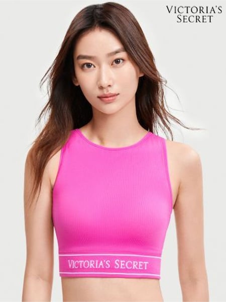 Victoria's Secret Fuchsia Frenzy Pink Longline Bralette (Q43013) | €29