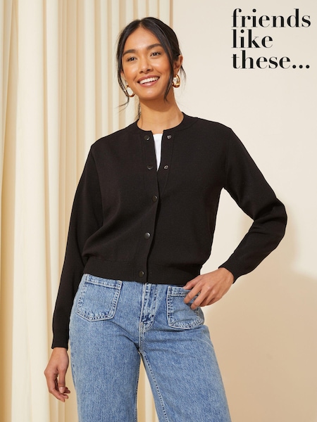 Friends Like These Knitted Bomber Cardigan (Q43485) | € 36