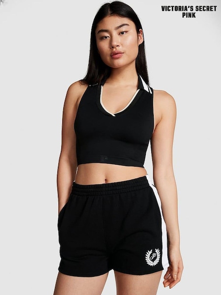 Victoria's Secret PINK Pure Black Fleece Short (Q43499) | €15.50