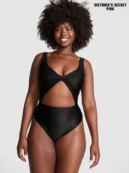 Victoria's Secret PINK Pure Black Swimsuit (Q43528) | €29