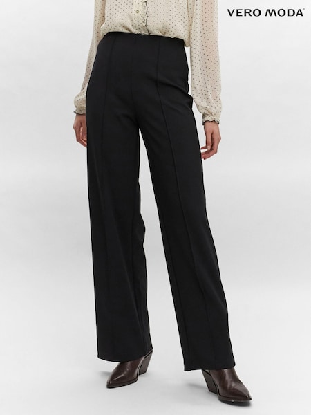 VERO MODA Black High Waisted Trousers (Q43742) | € 25