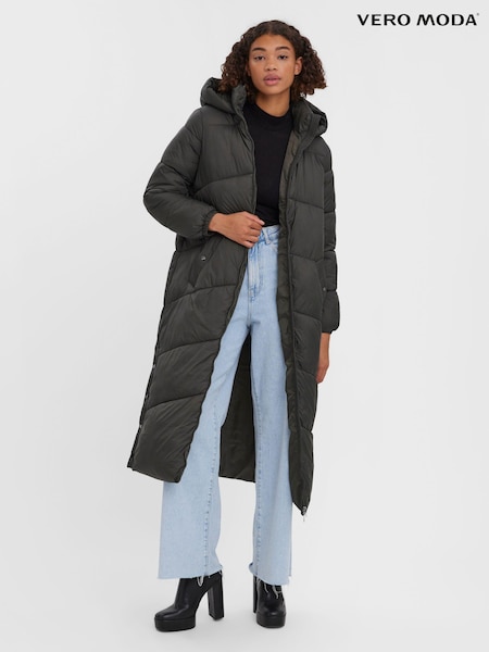 VERO MODA Padded Hooded Longline Coat (Q43853) | 301 LEI