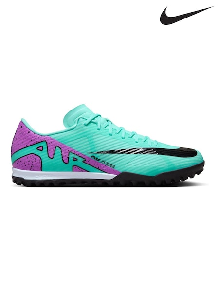 Nike Green Mercurial Vapor 15 Turf Football Boots (Q44189) | €39