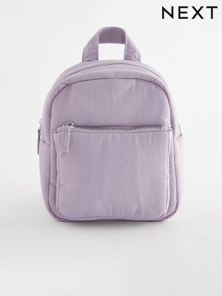 Lilac Purple Mini Backpack (Q44774) | €8